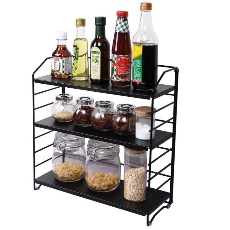 Como usar o rack dobrável de três camadas?