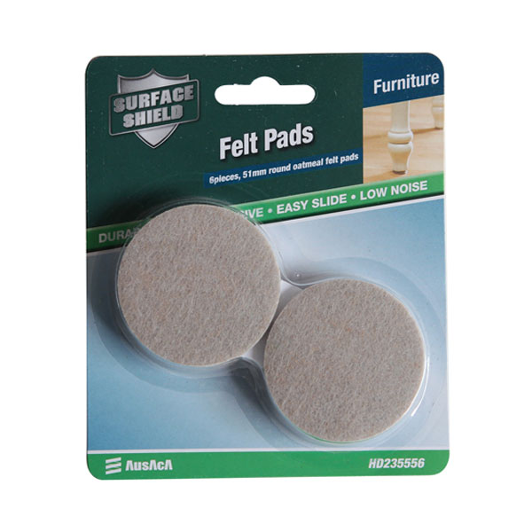 Pés de feltro para pernas de mesa