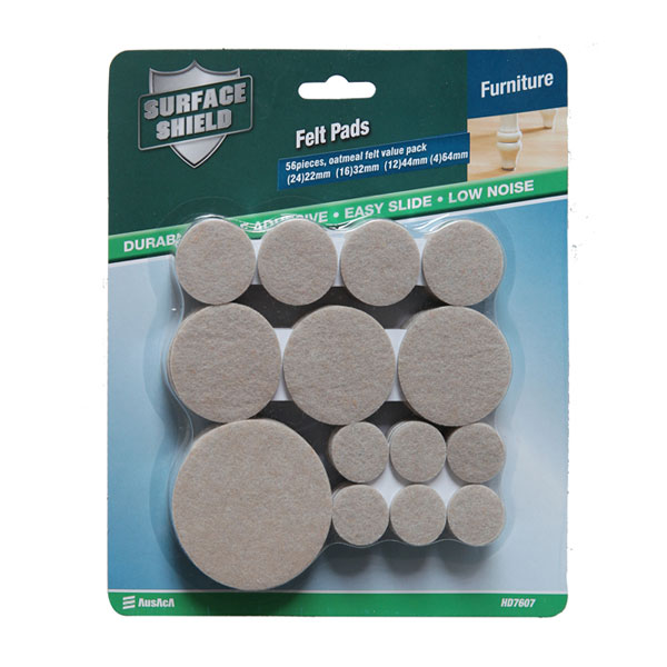 Almofadas de pés de feltro para móveis