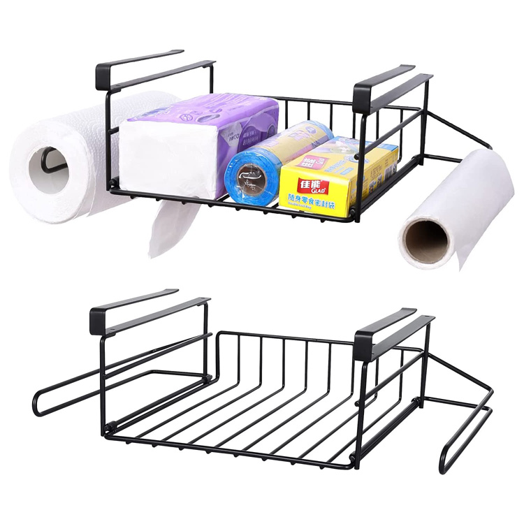 Cesta de armazenamento de metal para cozinha